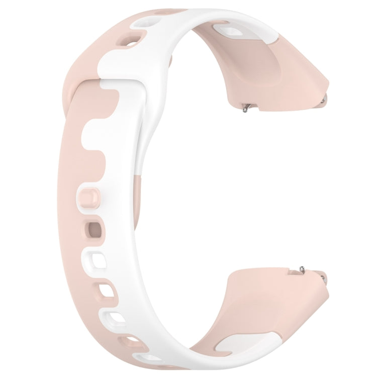 Cinturino in silicone bicolore cucito, For Redmi Watch 3 Lite