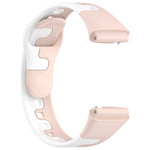 Cinturino in silicone bicolore cucito, For Redmi Watch 3 Lite