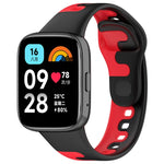 Cinturino in silicone bicolore cucito, For Redmi Watch 3 Lite