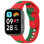 Cinturino in silicone bicolore cucito, For Redmi Watch 3 Lite