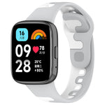 Cinturino in silicone bicolore cucito, For Redmi Watch 3 Lite