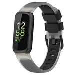 Cinturino in silicone trasparente a due colori, For Fitbit Inspire 3