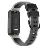 Cinturino in silicone trasparente a due colori, For Fitbit Inspire 3