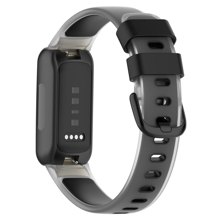 Cinturino in silicone trasparente a due colori, For Fitbit Inspire 3