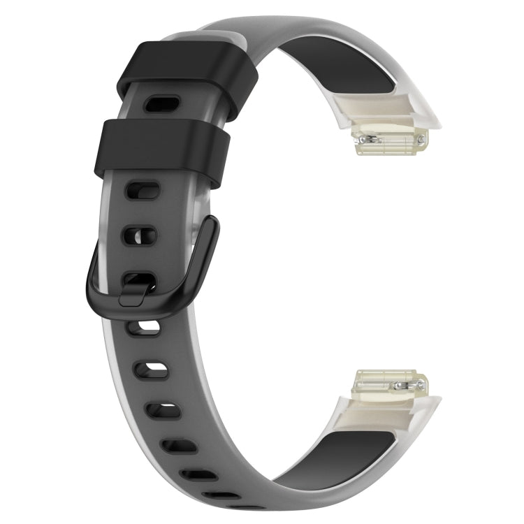Cinturino in silicone trasparente a due colori, For Fitbit Inspire 3