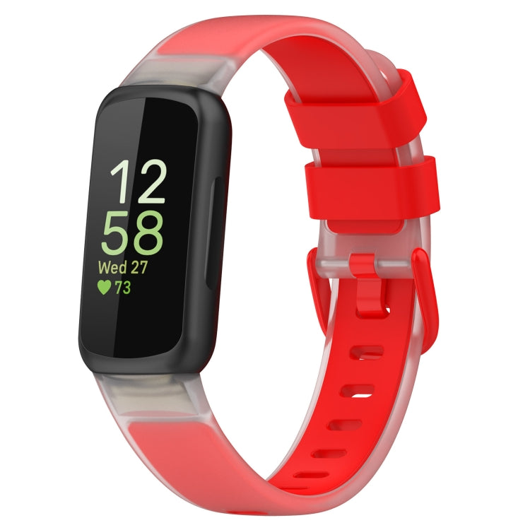 Cinturino in silicone trasparente a due colori, For Fitbit Inspire 3