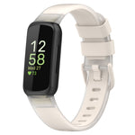 Cinturino in silicone trasparente a due colori, For Fitbit Inspire 3