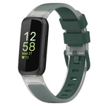 Cinturino in silicone trasparente a due colori, For Fitbit Inspire 3