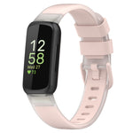 Cinturino in silicone trasparente a due colori, For Fitbit Inspire 3