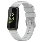 Cinturino in silicone trasparente a due colori, For Fitbit Inspire 3