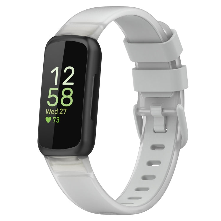 Cinturino in silicone trasparente a due colori, For Fitbit Inspire 3
