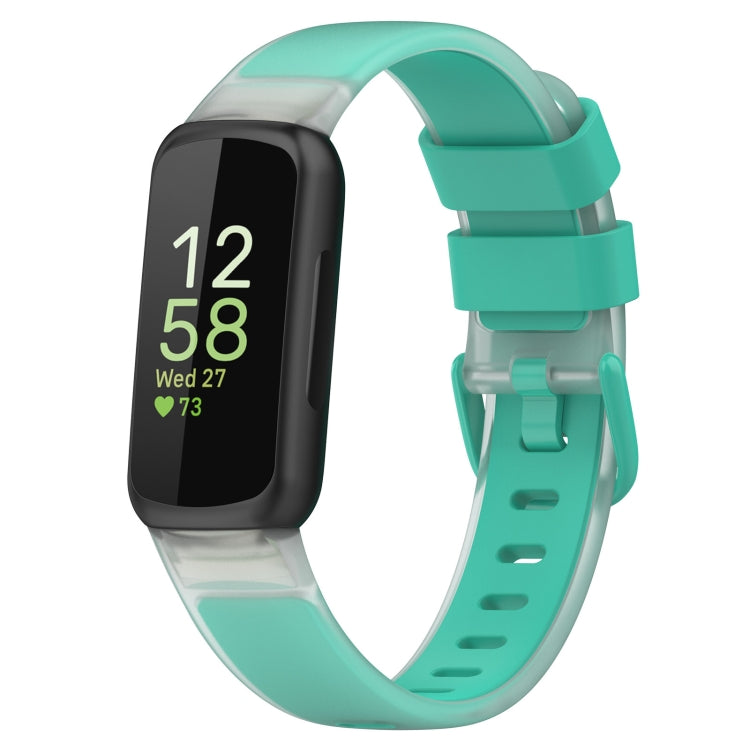 Cinturino in silicone trasparente a due colori, For Fitbit Inspire 3