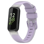 Cinturino in silicone trasparente a due colori, For Fitbit Inspire 3