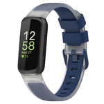 Cinturino in silicone trasparente a due colori, For Fitbit Inspire 3