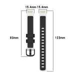 Cinturino in silicone trasparente a due colori, For Fitbit Inspire 3