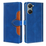 Custodia per telefono in pelle con fibbia magnetica Skin Feel, For vivo X100s, For vivo Y38 5G / T3x 5G Global, For vivo V30e 5G Global, For vivo iQOO Z9x 5G, For vivo iQOO Z9 Turbo, For vivo Y03 4G