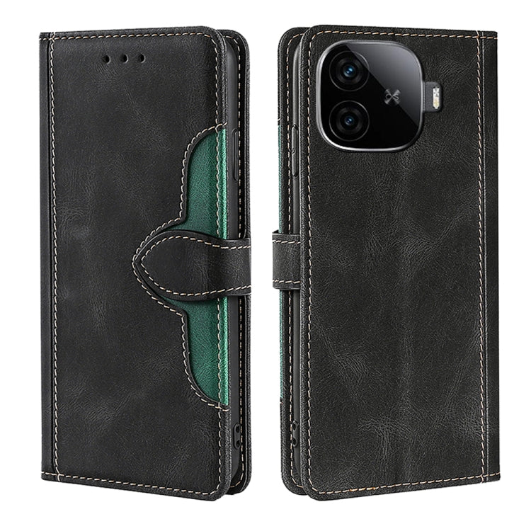Custodia per telefono in pelle con fibbia magnetica Skin Feel, For vivo X100s, For vivo Y38 5G / T3x 5G Global, For vivo V30e 5G Global, For vivo iQOO Z9x 5G, For vivo iQOO Z9 Turbo, For vivo Y03 4G
