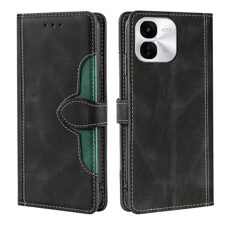 Custodia per telefono in pelle con fibbia magnetica Skin Feel, For vivo X100s, For vivo Y38 5G / T3x 5G Global, For vivo V30e 5G Global, For vivo iQOO Z9x 5G, For vivo iQOO Z9 Turbo, For vivo Y03 4G