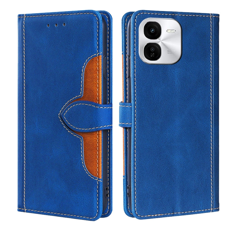 Custodia per telefono in pelle con fibbia magnetica Skin Feel, For vivo X100s, For vivo Y38 5G / T3x 5G Global, For vivo V30e 5G Global, For vivo iQOO Z9x 5G, For vivo iQOO Z9 Turbo, For vivo Y03 4G