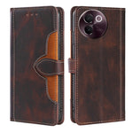 Custodia per telefono in pelle con fibbia magnetica Skin Feel, For vivo X100s, For vivo Y38 5G / T3x 5G Global, For vivo V30e 5G Global, For vivo iQOO Z9x 5G, For vivo iQOO Z9 Turbo, For vivo Y03 4G