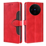Custodia per telefono in pelle con fibbia magnetica Skin Feel, For vivo X100s, For vivo Y38 5G / T3x 5G Global, For vivo V30e 5G Global, For vivo iQOO Z9x 5G, For vivo iQOO Z9 Turbo, For vivo Y03 4G
