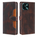 Custodia per telefono in pelle con fibbia magnetica Skin Feel, For vivo V50 5G, For vivo X200 Pro 5G, For vivo Y300 Pro 5G, For vivo S19 Pro 5G, For vivo S19 5G, For vivo Y28 4G