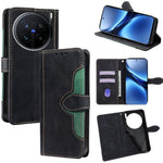 Custodia per telefono in pelle con fibbia magnetica Skin Feel, For vivo V50 5G, For vivo X200 Pro 5G, For vivo Y300 Pro 5G, For vivo S19 Pro 5G, For vivo S19 5G, For vivo Y28 4G