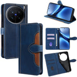 Custodia per telefono in pelle con fibbia magnetica Skin Feel, For vivo V50 5G, For vivo X200 Pro 5G, For vivo Y300 Pro 5G, For vivo S19 Pro 5G, For vivo S19 5G, For vivo Y28 4G