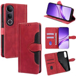 Custodia per telefono in pelle con fibbia magnetica Skin Feel, For vivo iQOO Neo 10 5G Global, For vivo X200s 5G, For vivo Y39 5G Global, For vivo V50 Lite 5G, For vivo Y29s 5G / Y04 4G, For vivo Y29 4G Global