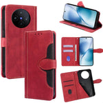 Custodia per telefono in pelle con fibbia magnetica Skin Feel, For vivo iQOO Neo 10 5G Global, For vivo X200s 5G, For vivo Y39 5G Global, For vivo V50 Lite 5G, For vivo Y29s 5G / Y04 4G, For vivo Y29 4G Global