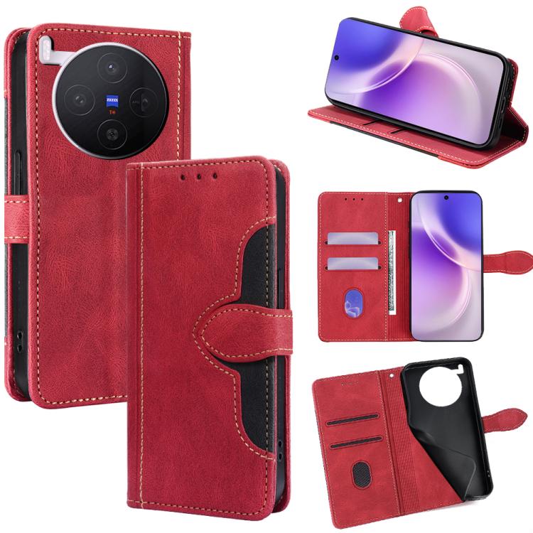 Custodia per telefono in pelle con fibbia magnetica Skin Feel, For vivo S50 5G, For vivo X300 Pro 5G, For vivo X300 5G, For vivo Y31 5G 2025, For vivo V60 Lite 5G Global, For vivo V60 5G Global