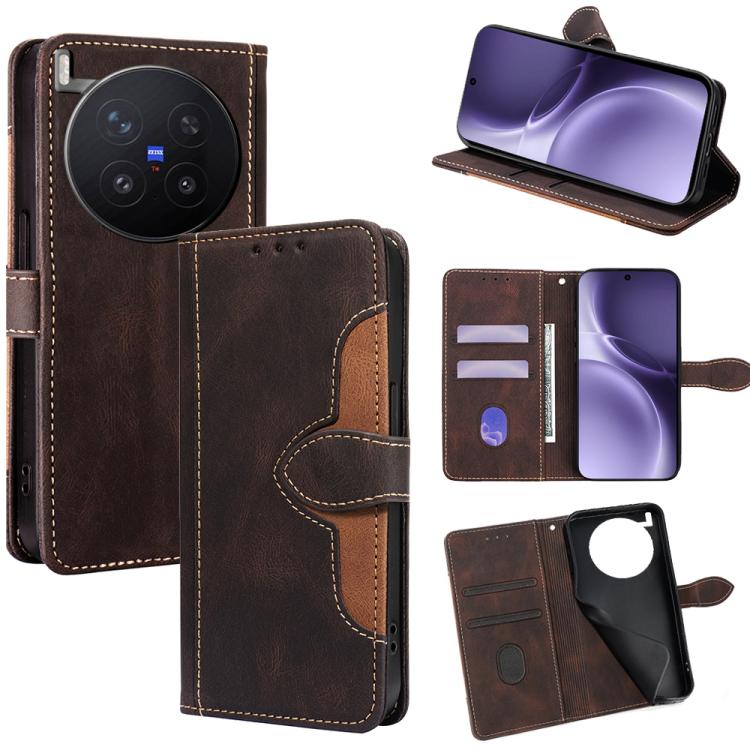 Custodia per telefono in pelle con fibbia magnetica Skin Feel, For vivo S50 5G, For vivo X300 Pro 5G, For vivo X300 5G, For vivo Y31 5G 2025, For vivo V60 Lite 5G Global, For vivo V60 5G Global