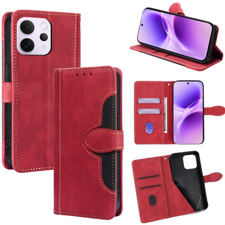 Custodia per telefono in pelle con fibbia magnetica Skin Feel, For vivo S50 5G, For vivo X300 Pro 5G, For vivo X300 5G, For vivo Y31 5G 2025, For vivo V60 Lite 5G Global, For vivo V60 5G Global