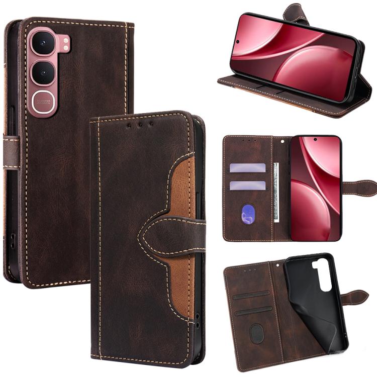 Custodia per telefono in pelle con fibbia magnetica Skin Feel, For vivo S50 5G, For vivo X300 Pro 5G, For vivo X300 5G, For vivo Y31 5G 2025, For vivo V60 Lite 5G Global, For vivo V60 5G Global