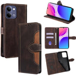 Custodia per telefono in pelle con fibbia magnetica Skin Feel, For vivo X300s 5G, For vivo V70 FE 5G, For vivo Y05 4G, For vivo Y500i 5G, For vivo X300 Ultra 5G, For vivo S50 Pro mini 5G