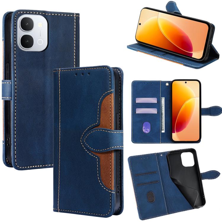 Custodia per telefono in pelle con fibbia magnetica Skin Feel, For vivo X300s 5G, For vivo V70 FE 5G, For vivo Y05 4G, For vivo Y500i 5G, For vivo X300 Ultra 5G, For vivo S50 Pro mini 5G