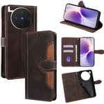 Custodia per telefono in pelle con fibbia magnetica Skin Feel, For vivo X300s 5G, For vivo V70 FE 5G, For vivo Y05 4G, For vivo Y500i 5G, For vivo X300 Ultra 5G, For vivo S50 Pro mini 5G