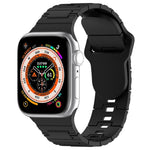Cinturino in silicone stile armatura con fibbia quadrata, For Apple Watch SE 40mm