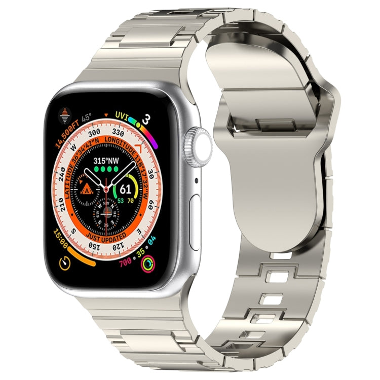 Cinturino in silicone stile armatura con fibbia quadrata, For Apple Watch 5 44mm
