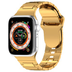 Cinturino in silicone stile armatura con fibbia quadrata, For Apple Watch 2 42mm