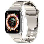 Cinturino in silicone stile armatura con fibbia quadrata, For Apple Watch 42mm
