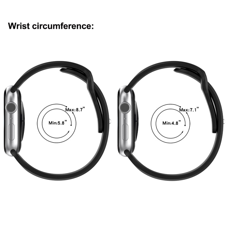 Cinturino in silicone stile armatura con fibbia quadrata, For Apple Watch 4 40mm