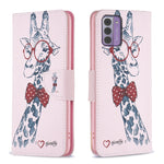 Custodia per telefono in pelle con motivo a disegno colorato, For Nokia G310, For Nokia G42, For Nokia C110