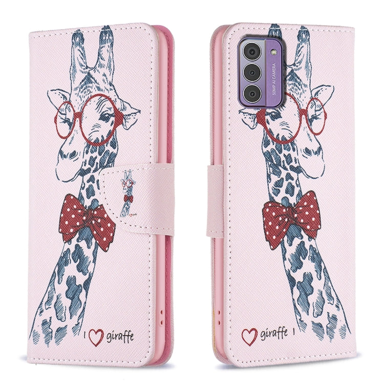 Custodia per telefono in pelle con motivo a disegno colorato, For Nokia G310, For Nokia G42, For Nokia C110