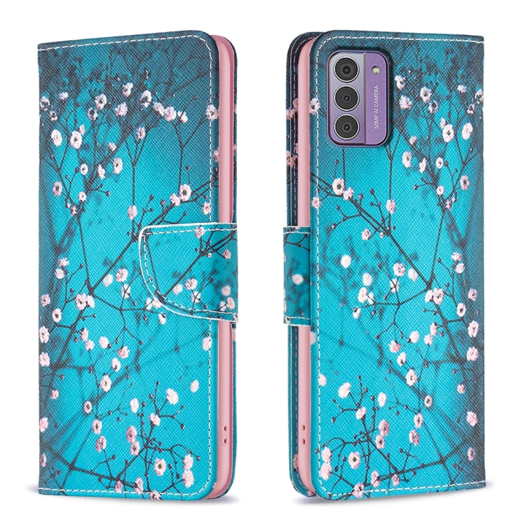 Custodia per telefono in pelle con motivo a disegno colorato, For Nokia G310, For Nokia G42, For Nokia C110