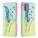 Custodia per telefono in pelle con motivo a disegno colorato, For Nokia G310, For Nokia G42, For Nokia C110