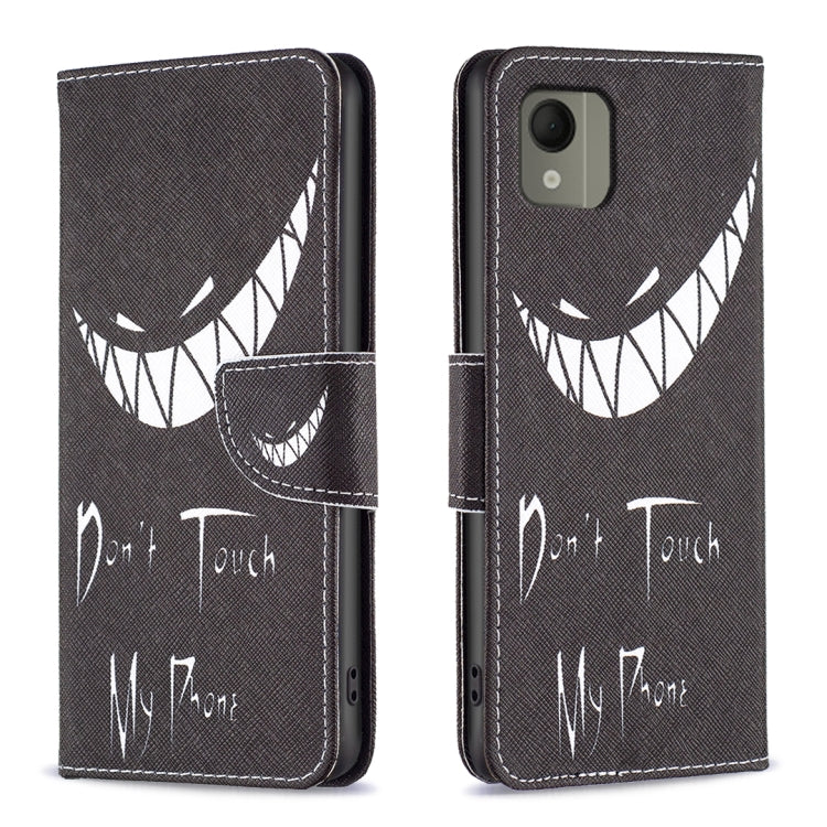 Custodia per telefono in pelle con motivo a disegno colorato, For Nokia G310, For Nokia G42, For Nokia C110