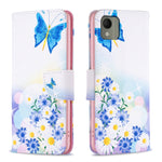 Custodia per telefono in pelle con motivo a disegno colorato, For Nokia G310, For Nokia G42, For Nokia C110