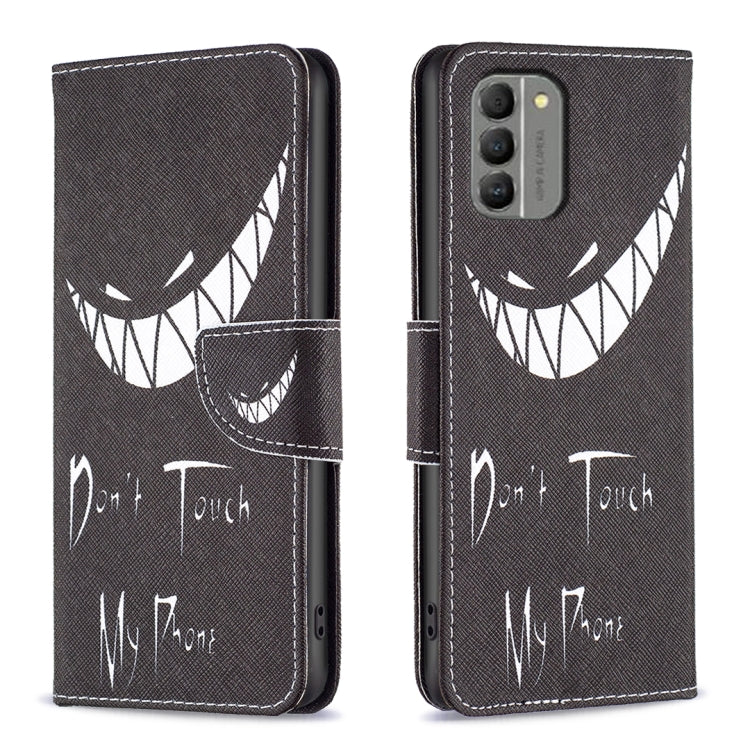 Custodia per telefono in pelle con motivo a disegno colorato, For Nokia G310, For Nokia G42, For Nokia C110
