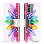 Custodia per telefono in pelle con motivo a disegno colorato, For Nokia G310, For Nokia G42, For Nokia C110